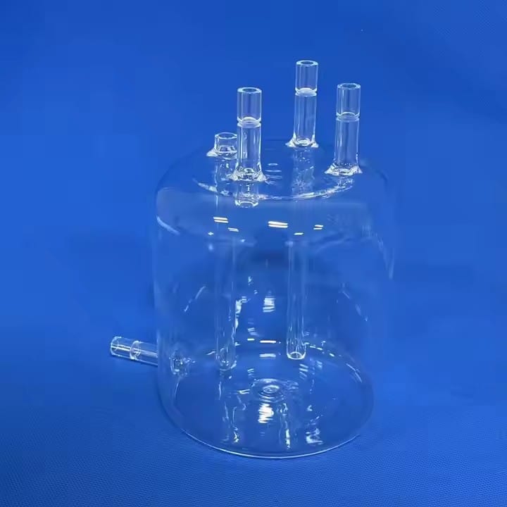Quartz reagent bottle